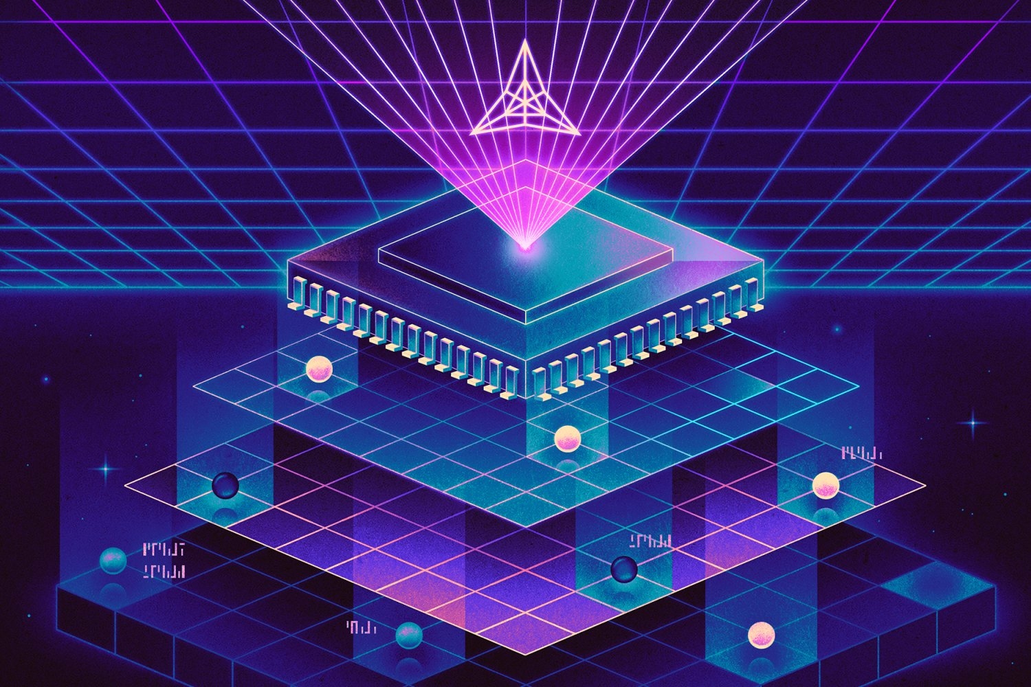 Mit Computing Atrium To study how chips really work, MIT researchers built their own ...